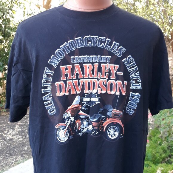 Harley Davidson TSHIRT Size XL Chester's Reno HD Nevada - Picture 2 of 7